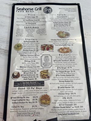 Menu photo 7 Seahorse Grill Galveston, TX Menu photo 7 Seahorse Grill Galveston, TX