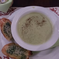 Restauracja Olivio - Krem... ze świeżego ogórka. Rewelacja.