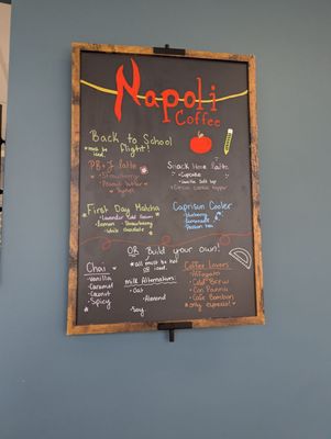 Menu photo 4 Napoli Coffee Albuquerque, NM