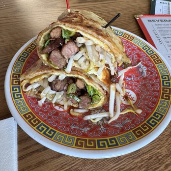MAKfam - Green onion pancake wrap - Chinese Near Me - Denver, Colorado MAKfam - Green onion pancake wrap - Chinese Near Me - Denver, Colorado