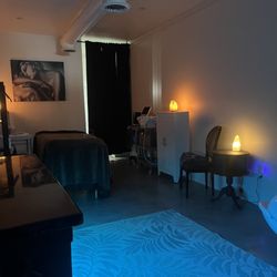 Vanity Private Studio - New location. Spacious and tranquil treatment room.