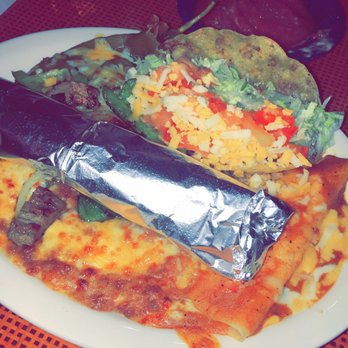 Jorge's Cafe - a plate of food with a burrito - Mexican Near Me - Odessa, Texas