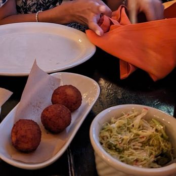 Vinoteca Poscol - Pumpkin and goat cheese balls, shaved Brussels - Wine Bars Near Me - Houston, Texas Vinoteca Poscol - Pumpkin and goat cheese balls, shaved Brussels - Wine Bars Near Me - Houston, Texas