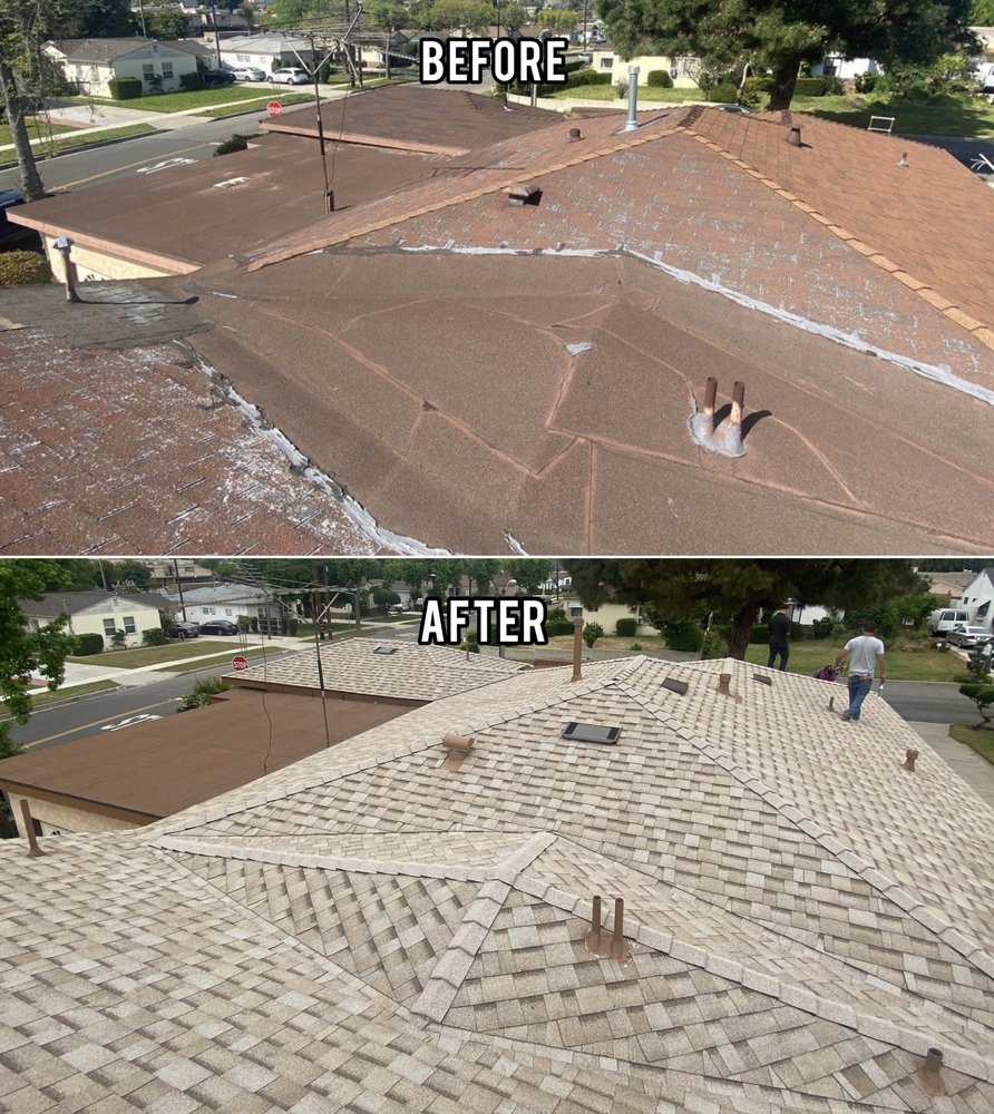 Slide of Roofing Company in Pasadena 