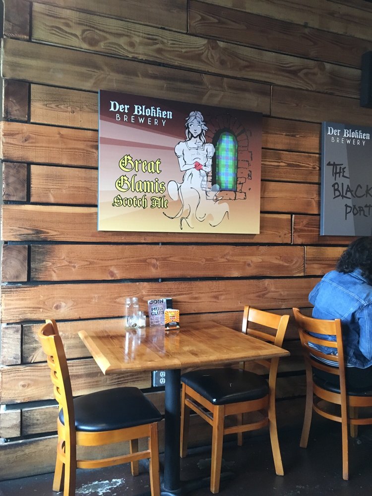 /& Gameroom ~ Bremerton WASHINGTON Beer Coaster ~ DER BLOKKEN Brewery Lounge