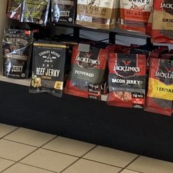 Arnold Sunoco - Sometimes eve gives jerky treats to regular customer doggies lol