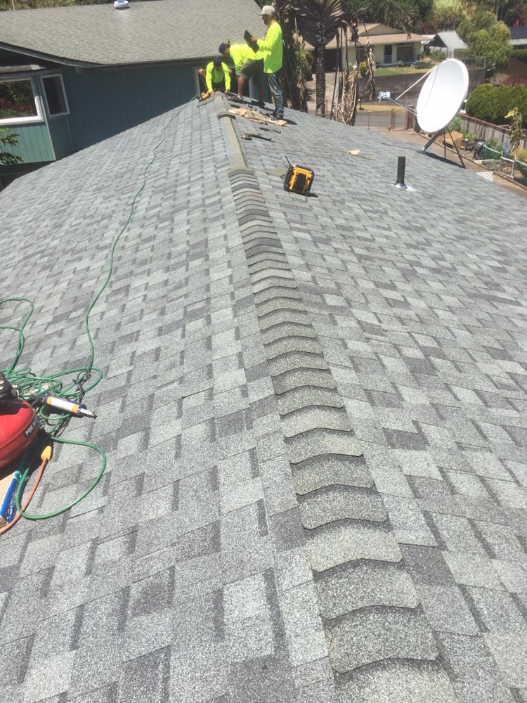 Slide of Valley Isle Roofing