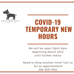 Dogtown West - Temporary hours beginning March 23rd