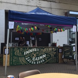Glasgow Street Feastival - Outside bar