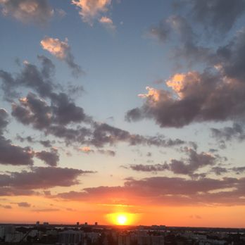 Grand Beach Hotel Surfside - Sunset view from the roof - Hotels Near Me - Surfside, Florida