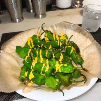 The Obstinate Daughter - Shishito peppers - Pizza Near Me - Sullivan's Island, South Carolina