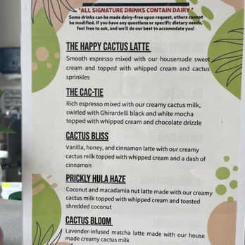 The Happy Cactus Coffee - Coffee & Tea Near Me - Katy, Texas