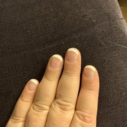 My gorgeous French manicure! My gorgeous French manicure!
