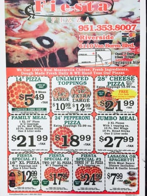 Fiesta Pizza by null
