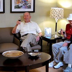Huntington Retirement Hotel - I'll have some Cabernet.
