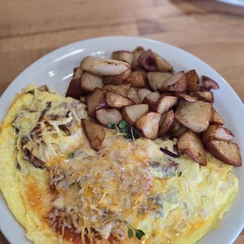 Aloha Stacks - Kalua pork omelet - Pancakes Near Me - El Monte, California Aloha Stacks - Kalua pork omelet - Pancakes Near Me - El Monte, California