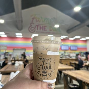 Farmer And The Dail - Nutella Iced Latte - OMGGGGGG - Bakeries Near Me - Snow Hill, North Carolina
