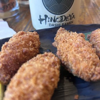 HINODEYA Ramen & Bar Downtown - Fried Oysters (5 pcs) - Ramen Near Me - San Francisco, California HINODEYA Ramen & Bar Downtown - Fried Oysters (5 pcs) - Ramen Near Me - San Francisco, California