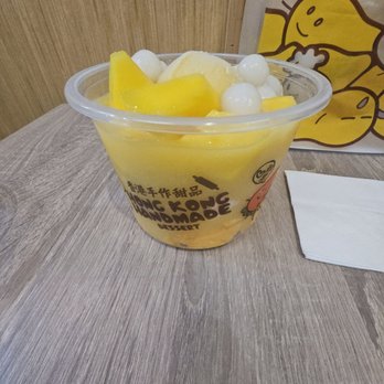 Hui Lau Shan - 12-12-24. Jumbo Mango Chewy Balls - Desserts Near Me - Milpitas, California