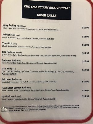 Menu photo 4 The ChatRoom Restaurant Claremore, OK Menu photo 4 The ChatRoom Restaurant Claremore, OK