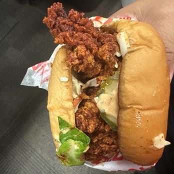 The Red Chickz - Original sandwich - Chicken Shop Near Me - Fresno, California