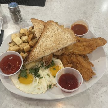 Double Nickel - Mississippi Catfish $22 - Breakfast & Brunch Near Me - Cleveland, Ohio