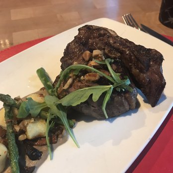 GIADA - Filet with a mushroom purée and potato gnocchi - Italian Near Me - Las Vegas, Nevada