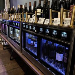 Embarc Wines - Wines and the self service bar