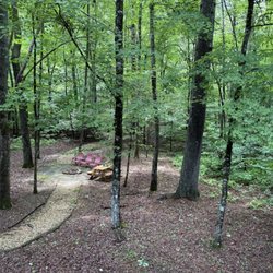 Cabin Rentals of Blue Ridge - No view of the creek.
