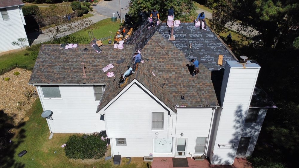 Slide of Roofing Done Wright