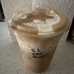 Blue Butler Coffee - Spanish late w/ oat milk and cold foam