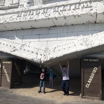 Top Secret Incorporated - Outside photo opportunity - Amusement Parks Near Me - Wisconsin Dells, Wisconsin