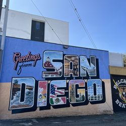 Greetings From San Diego Mural By Greetings Tour