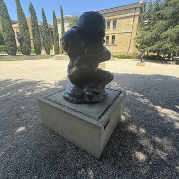 Rodin Sculpture Garden - Auguste Rodin's Fallen Carytid with Urn in the sculpture garden - Museums Near Me - Stanford, California Rodin Sculpture Garden - Auguste Rodin's Fallen Carytid with Urn in the sculpture garden - Museums Near Me - Stanford, California