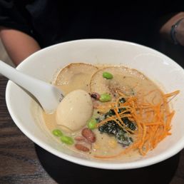 Creamy Garlic Miso Ramen