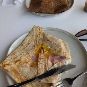 The Point Creperie Cafe - The Frenchie and breakfast crepes - Coffee & Tea Near Me - San Diego, California