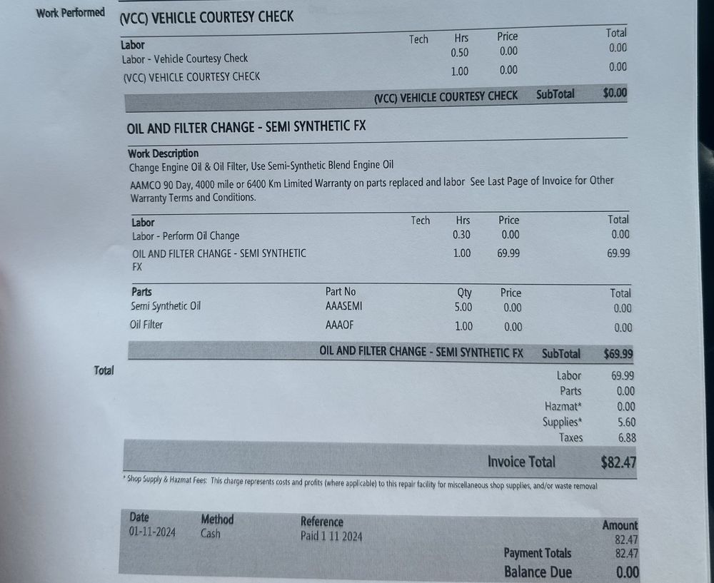 AAMCO TRANSMISSIONS & TOTAL CAR CARE Updated September 2024 17