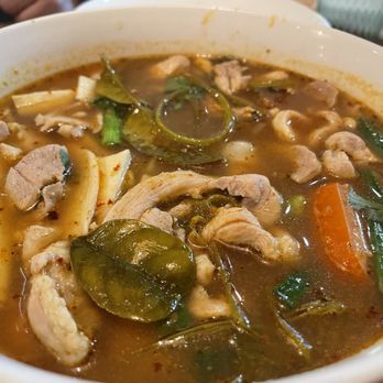 Basil & Co - Tom Yum Soup with noodle - Thai Near Me - Diamond Bar, California