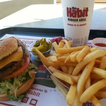 Habit Burger & Grill - Cheese burger combo - Burgers Near Me - Paramount, California Habit Burger & Grill - Cheese burger combo - Burgers Near Me - Paramount, California