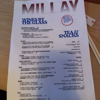 Millay - Wine Tasting Room Near Me - San Francisco, California