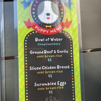 Barnaby's Cafe - Puppy Menu - American Near Me - Houston, Texas