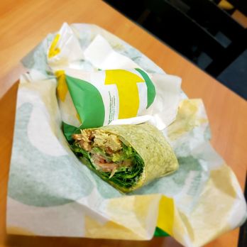 Subway - My loaded wrap with half the chicken extra veggie part of my journey of making a better me thank you Francisco for a great wrap - Sandwiches Near Me - Los Angeles, California Subway - My loaded wrap with half the chicken extra veggie part of my journey of making a better me thank you Francisco for a great wrap - Sandwiches Near Me - Los Angeles, California