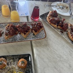 Chicken & Waffles, Jalapeño Popper