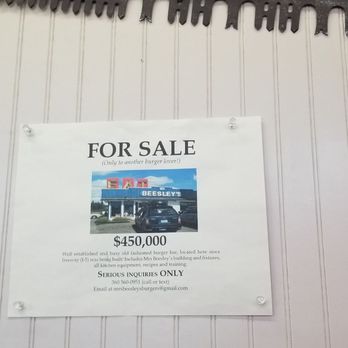 Mrs Beesley's Burgers - Business for sale - Burgers Near Me - Toledo, Washington Mrs Beesley's Burgers - Business for sale - Burgers Near Me - Toledo, Washington