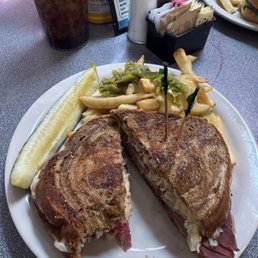 Ruben with 66 fries