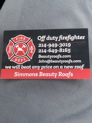 Simmons Beauty Roof Logo