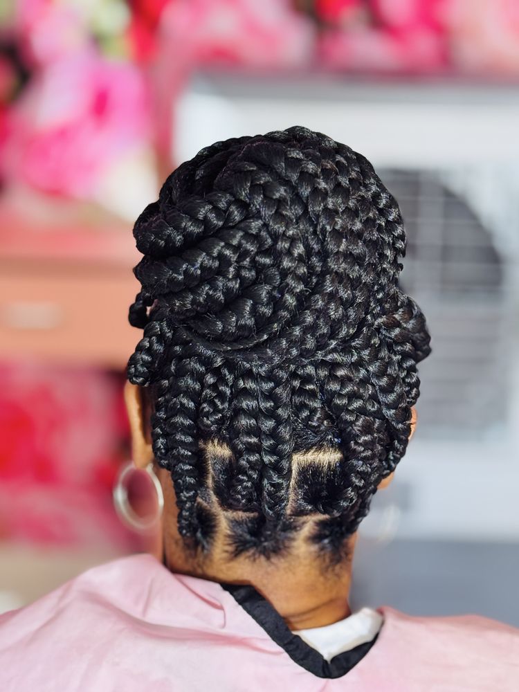 JN African Hair braiding Logo