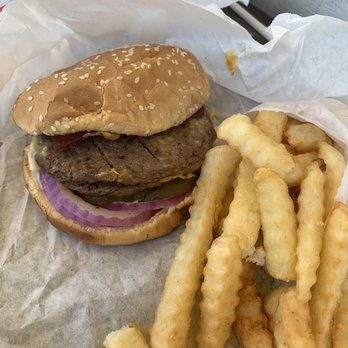 Frosty King - Double Bacon Cheese Burger Combo - Burgers Near Me - Richmond, California