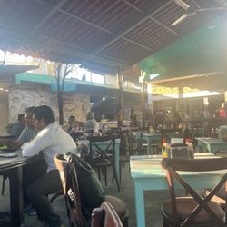 Open air/covered restaurant vibe