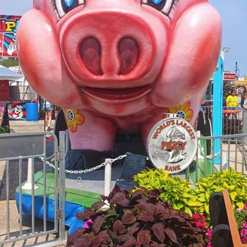 Wisconsin State Fair - World's largest piggy bank - Festivals Near Me - West Allis, Wisconsin
